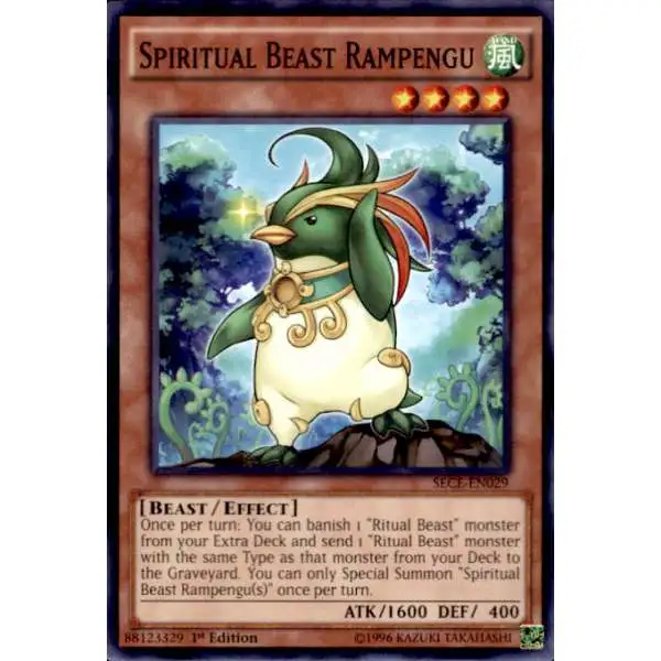 yugioh spiritual beast deck Complete Custom for Yu-Gi-Oh! GX You can only Special Summon Spiritual Beast Rampengu(s) once per turn. Ritual Beasts Deck Breakdown |