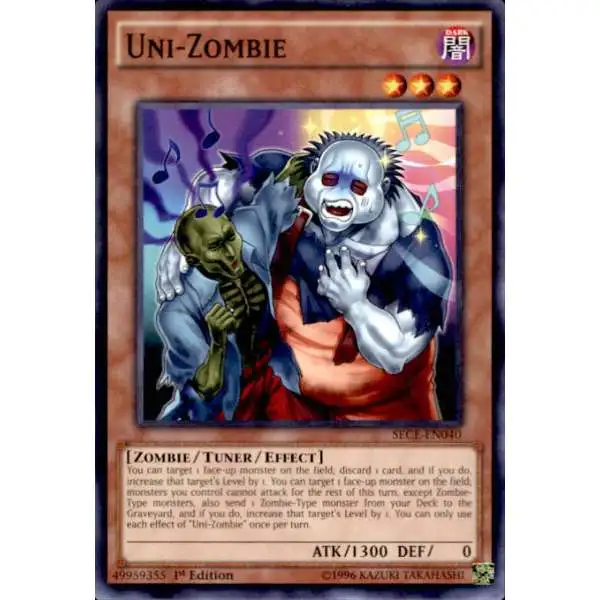 YuGiOh Secrets of Eternity Common Uni-Zombie SECE-EN040