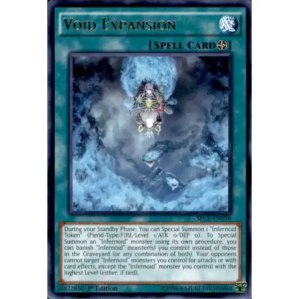 YuGiOh Secrets of Eternity Rare Void Expansion SECE-EN058