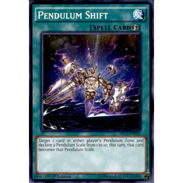 YuGiOh Secrets of Eternity Common Pendulum Shift SECE-EN065