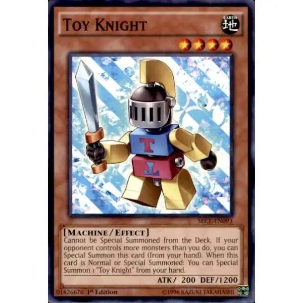 YuGiOh Secrets of Eternity Common Toy Knight SECE-EN093