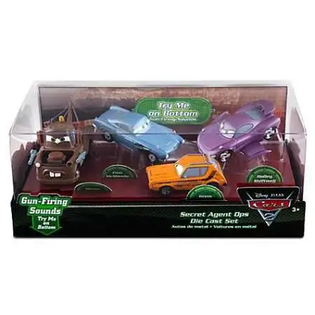 Disney Pixar Cars Cars 2 Multi-Packs Radiator Springs Race 7-Pack Exclusive  155 Diecast Car Set Mattel Toys - ToyWiz