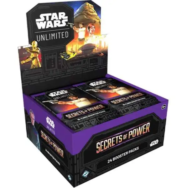 Star Wars: Unlimited Trading Card Game Secrets of Power Booster Box [24 Packs]