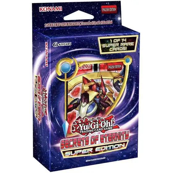YuGiOh Secrets of Eternity Super Edition Pack [3 Booster Packs & Promo Card]