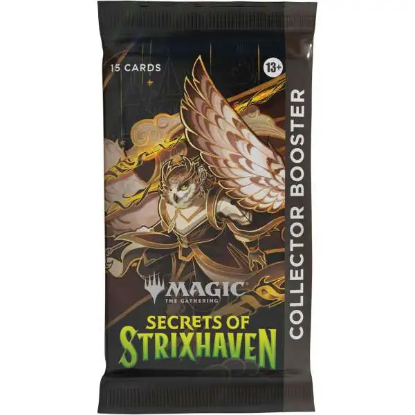 MtG Secrets of Strixhaven COLLECTOR Booster Pack [15 Cards]