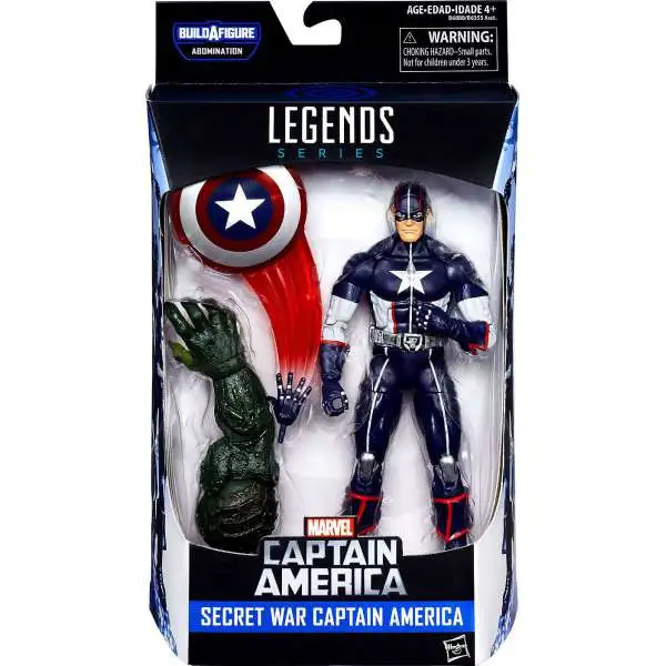 Captain America Civil War Marvel Legends Abomination Series Secret War Captain America Action Figure