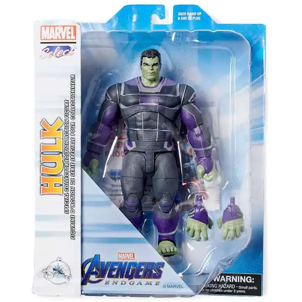 Avengers Endgame Marvel Select Hulk Action Figure [Collector Edition]