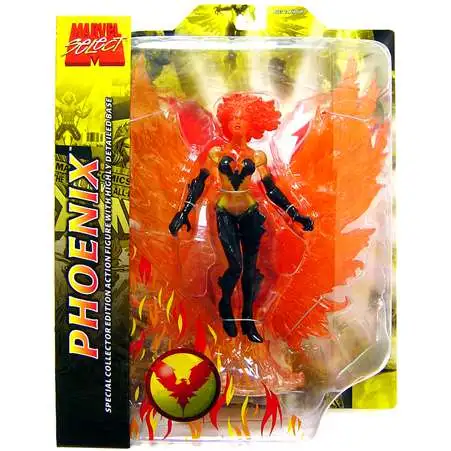 Marvel Select Phoenix Action Figure [Fiery Version, Damaged Package]