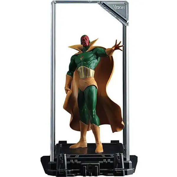 Marvel Super Hero Illuminate Gallery Vision 4-Inch Statue & Display Case