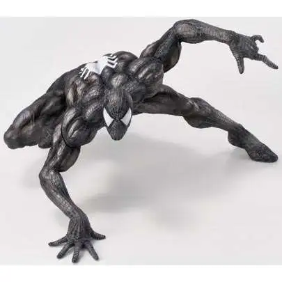 Marvel Sofbinal Spider-Man 7.9-Inch Collectible Soft Vinyl Statue [Black Suit Version]