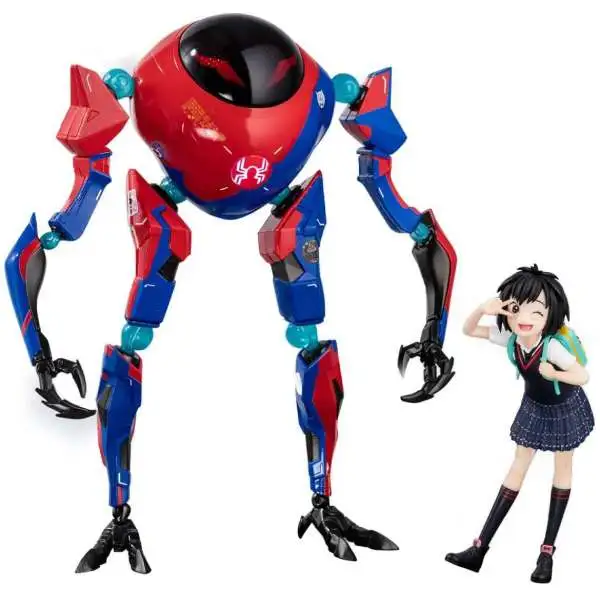 Marvel Spider-Man Sofbinal Peni Parker & SP//DR 8-Inch Collectible Soft Vinyl Statue [Special Version]