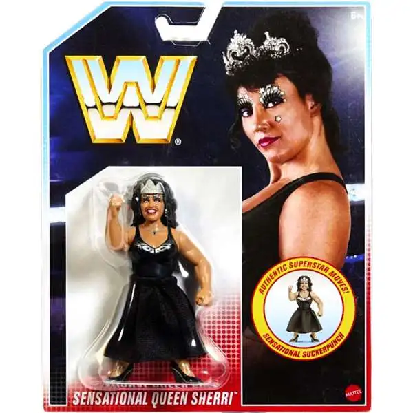 WWE Wrestling Official Retro Sensational Queen Sherri Action Figure (Pre-Order ships September)