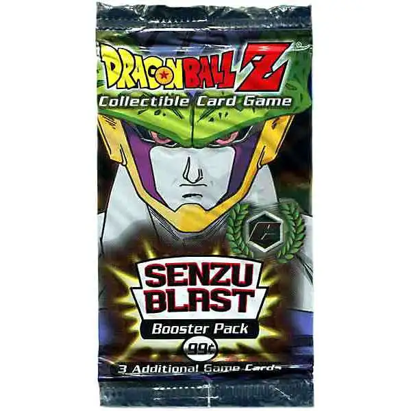 Dragon Ball Z Collectible Card Game Cell Games Senzu Blast Booster Pack [3 Cards]