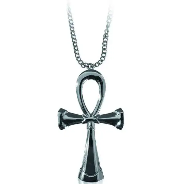 DC Sandman Death's Ankh Silver Necklace 2-Inch Apparel