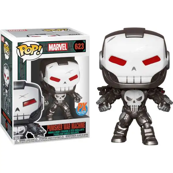 Funko POP! Marvel Punisher War Machine Exclusive Vinyl Bobble Head #623