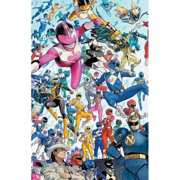 Boom Studios Power Rangers #1 Comic Book [Dan Mora Every Ranger Ever Variant]