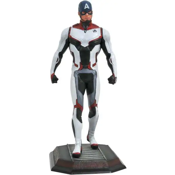 Marvel Gallery Captain America 9-Inch PVC Figure Statue [Avengers Team Suit]