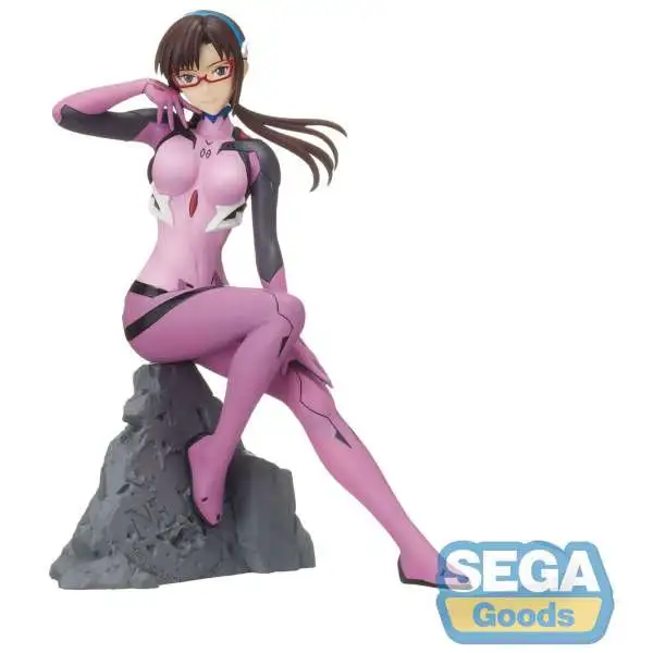 Sega Neon Genesis Evangelion Evangelion: 3.0+1.0 Thrice Upon a Time Mari Makinami Illustrious 9-Inch Collectible PVC Figure [Vignetteum]