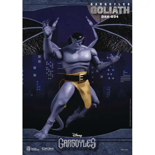 Disney Gargoyles Dynamic 8-ction Heroes Goliath Action Figure DAH-034 [LED Light-Up Eyes]