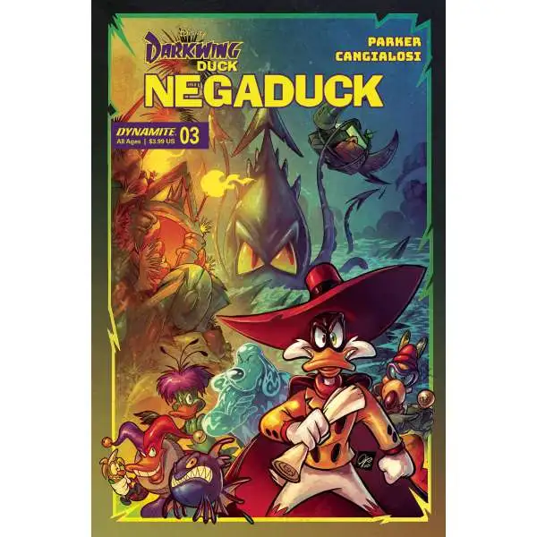 Dynamite Entertainment Negaduck #3 Comic Book [Cangialosi Cover D]