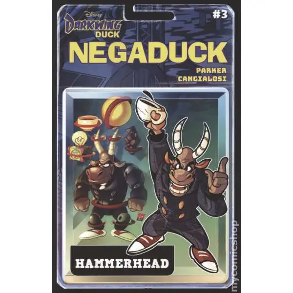 Dynamite Entertainment Negaduck #3 Comic Book [Action Figure Cover E]