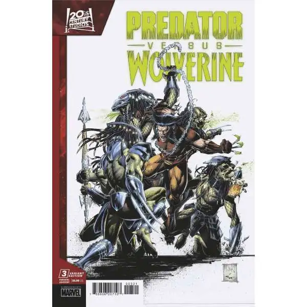 Marvel Predator Vs Wolverine #3 Comic Book [Portacio Variant]