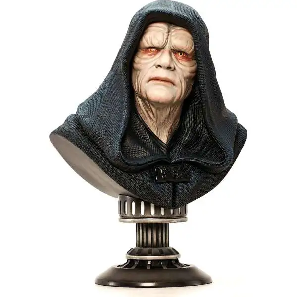 Star Wars Return of the Jedi Legends in 3D Emperor Palpatine Exclusive Half-Scale Bust