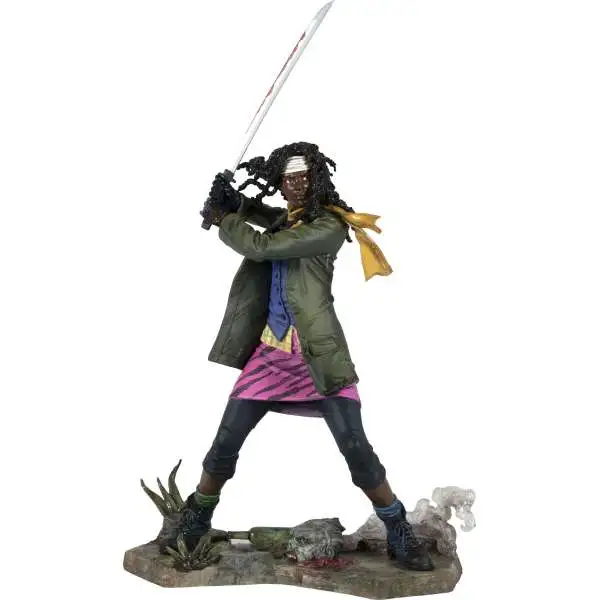 The Walking Dead Walking Dead Gallery Michonne Exclusive 10-Inch PVC Figure Statue