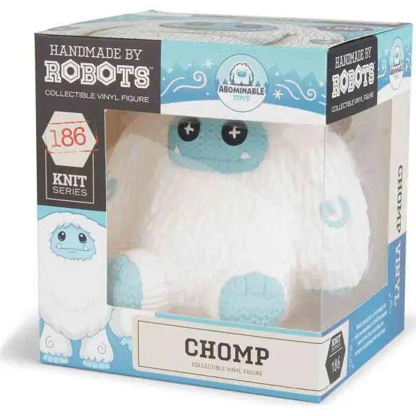 Abominable Toys Handmade by Robots Chomp 5-Inch Knit-Look Vinyl Figure [Damaged Package]