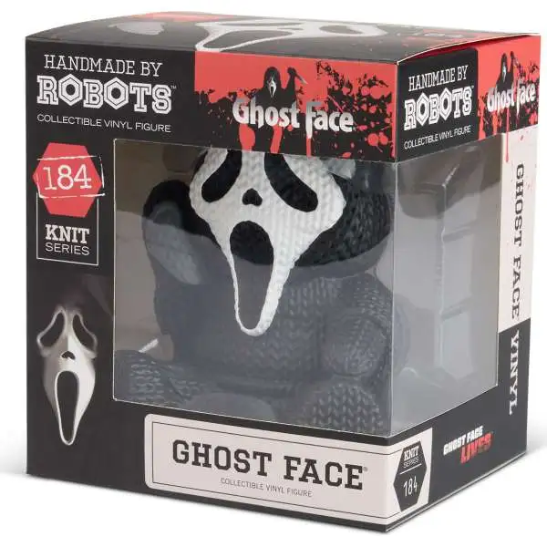 Scream Handmade by Robots Ghostface 5-Inch Knit-Look Vinyl Figure