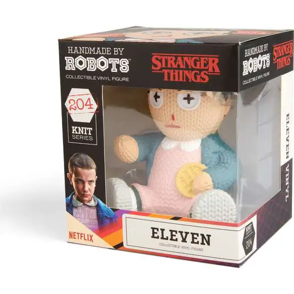 Stranger Things Handmade by Robots Knit Series Eleven 5-Inch Knit-Look Vinyl Figure