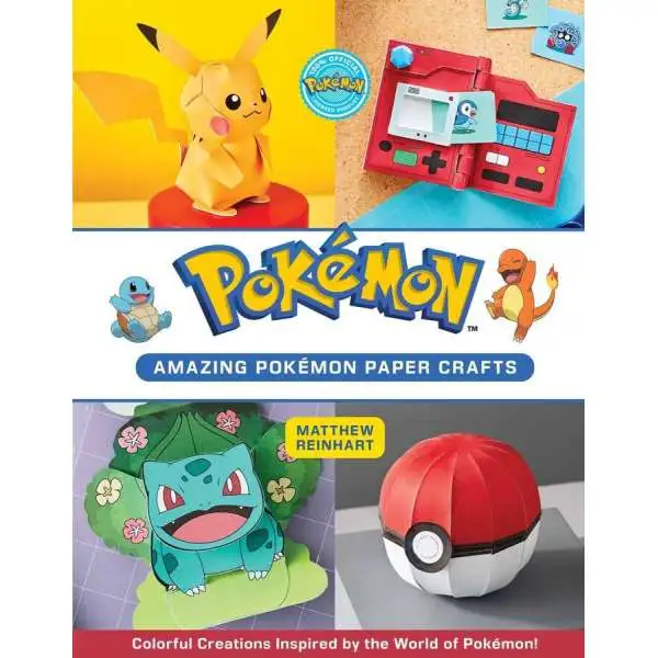Pokemon Paper Craft Collection Book