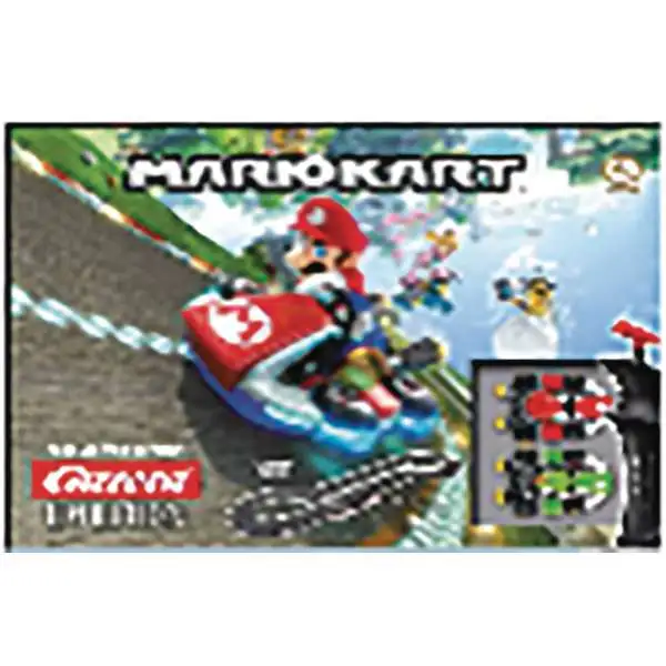 Super Mario Bros. Mario Kart Slot Car Racetrack Set [Includes 2 Cars] (Pre-Order ships November)