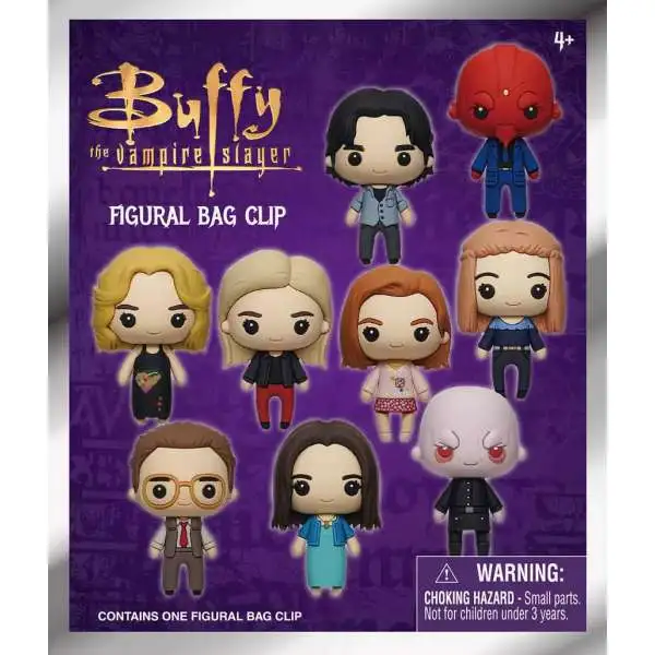 3D Figural Bag Clip Buffy The Vampire Slayer 20th Anniversary Series 1 Mystery Pack [1 RANDOM Figure]