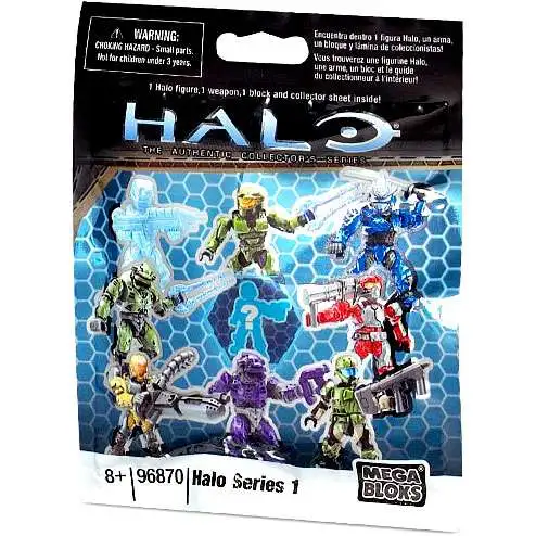 Mega Bloks Halo Series 1 Minifigure Mystery Pack [1 RANDOM Figure]