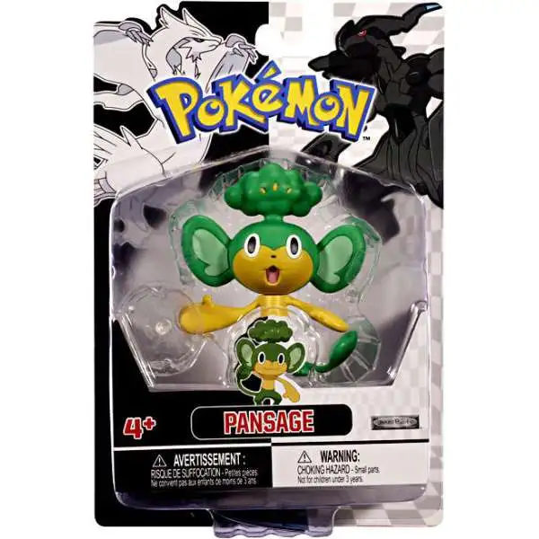 Pokemon Black & White Series 2 Basic Pansage Figure [Loose]