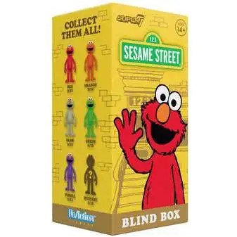 Sesame Street ReAction Wave 6 Elmo 3.75 Mystery Pack 1 RANDOM