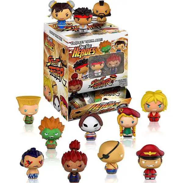 Funko Pint Size Heroes Street Fighter Mystery Box [24 Packs]