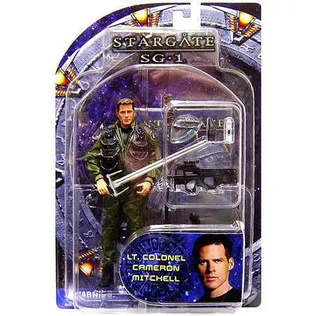 Stargate SG-1 Series 3 Cameron Mitchell Action Figure [Lt. Colonel, Damaged Package]