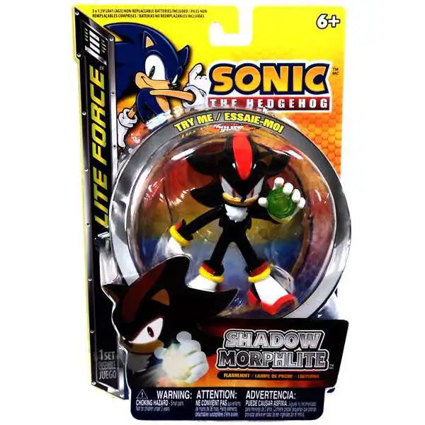 Sonic The Hedgehog Lite Force Shadow Morphlite Flashlight [Damaged Package]