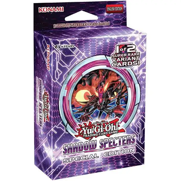 YuGiOh Shadow Specters Special Edition [3 Booster Packs & Promo Card]