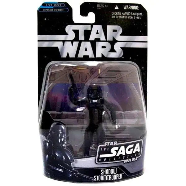 Star Wars Expanded Universe 2006 Saga Collection Shadow Stormtrooper Exclusive Action Figure
