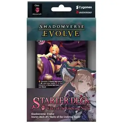 Shadowverse: Evolve Trading Card Game Waltz of the Undying Night Starter Deck #05