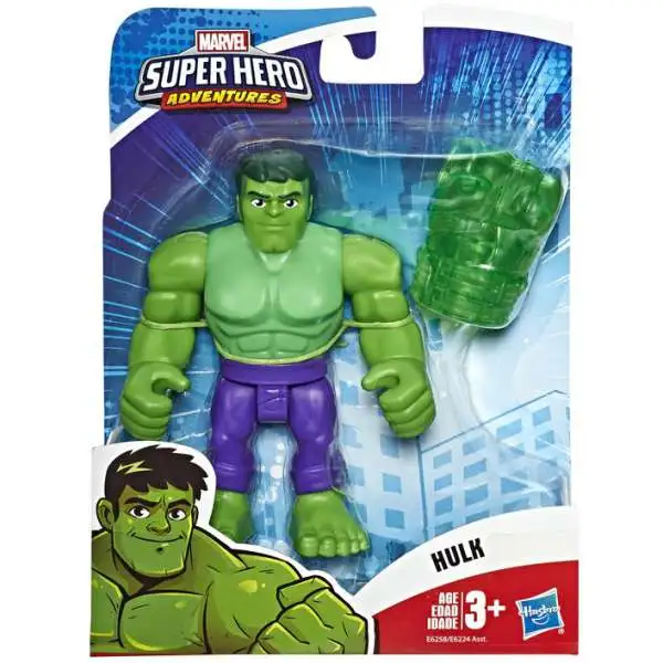 Marvel Playskool Heroes Super Hero Adventures Hulk Action Figure [with Gamma Fist]