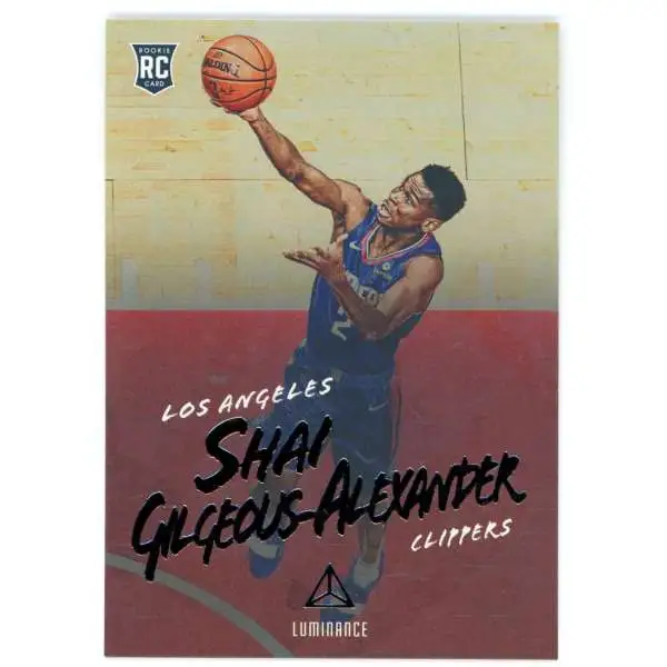 NBA 2018-19 Panini Chronicles Basketball Luminance Shai Gilgeous-Alexander #162 [Rookie]