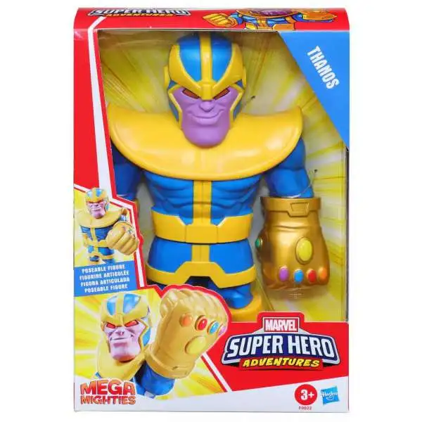 Marvel Playskool Heroes Super Hero Adventures Mega Mighties Thanos Action Figure