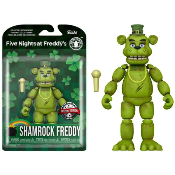 Funko Five Nights at Freddy's AR Special Delivery Shamrock Freddy Exclusive Action Figure [Special Edition] (Pre-Order ships October)