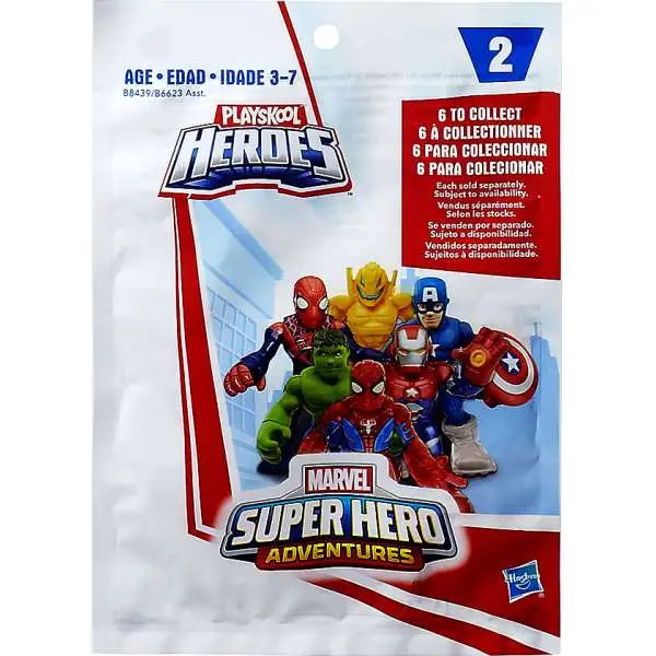 Marvel Playskool Heroes Super Hero Adventures Series 2 Mystery Pack