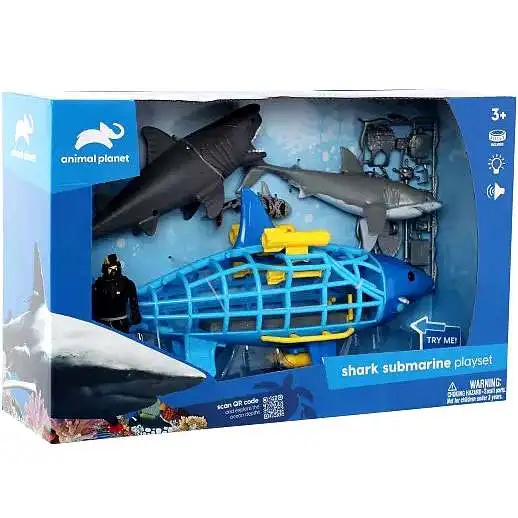 Animal Planet Shark Submarine Exclusive Playset