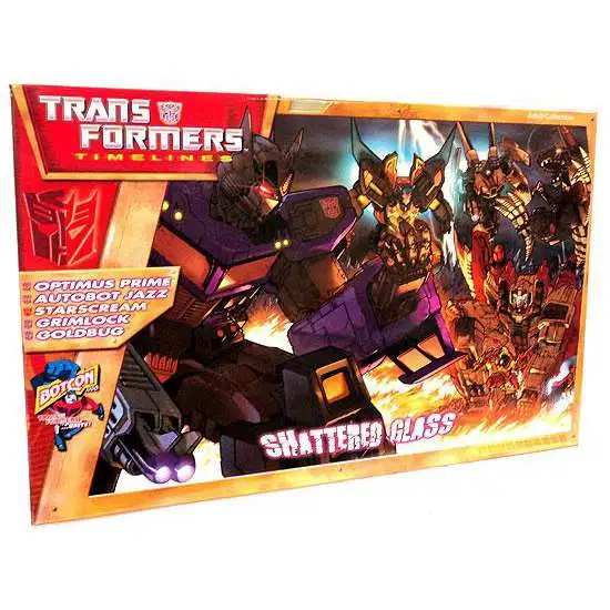 Transformers Timelines Collector's Club Exclusives Shattered Glass Exclusive Action Figure Set